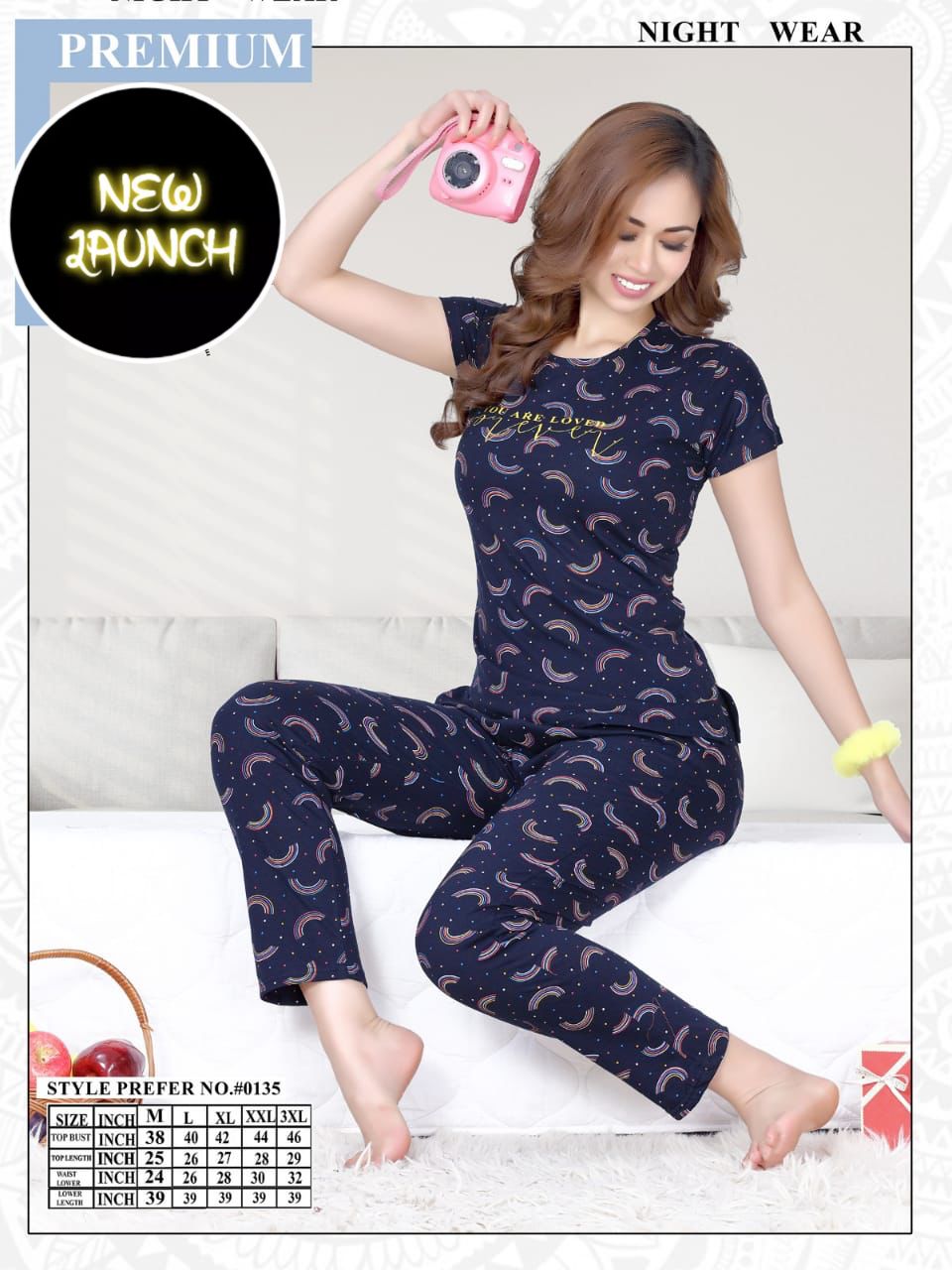 Summer Special At 0135 Printed Night Suit Catalog